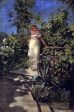 Young Woman in a Garden by Frederick Judd Waugh - Hand-Painted Oil Painting on Canvas Online Hot Sale