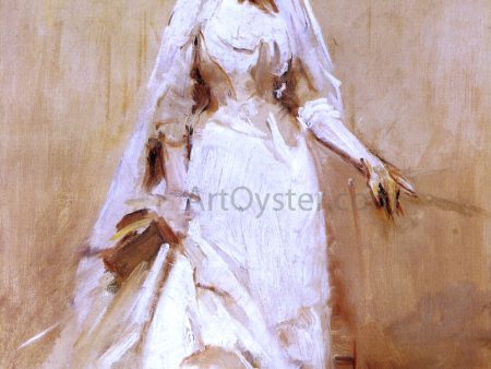 A Bride by Abbott Handerson Thayer - Hand-Painted Oil Painting on Canvas Fashion