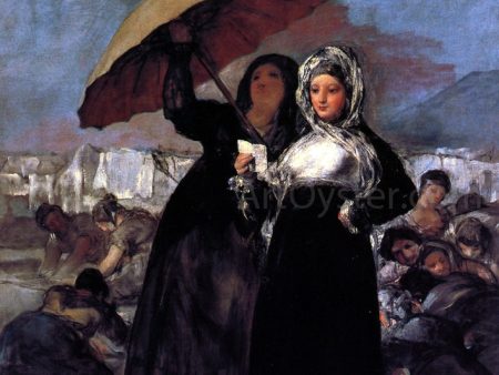 Young Woman with a Letter by Francisco Jose de Goya Y Lucientes - Hand-Painted Oil Painting on Canvas Hot on Sale