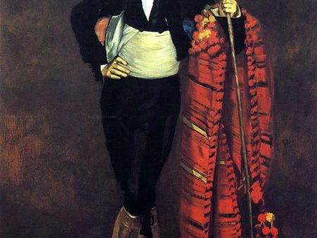 Young Man in the Costume of a Majo by Edouard Manet - Hand-Painted Oil Painting on Canvas Hot on Sale