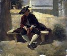 Young Man with a Book by Jean-Louis Ernest Meissonier - Hand-Painted Oil Painting on Canvas Hot on Sale