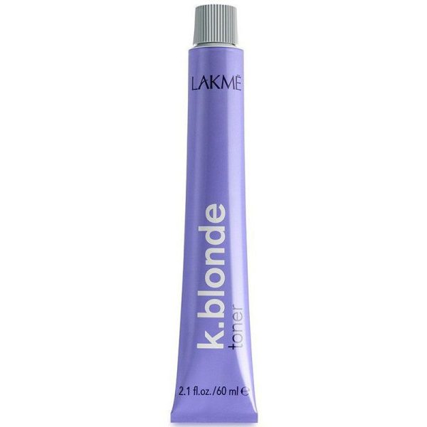 Toneris plaukų geltonumo neutralizavimui Lakme K.Blonde Toner LAK41181, be amoniako, 60 ml, persikinis Online Hot Sale