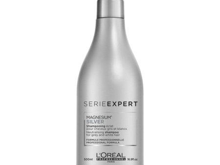 Šampūnas žiliems ir šviesintiems plaukams Loreal Silver 500ml Fashion