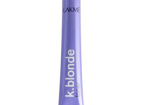 Toneris plaukų geltonumo neutralizavimui Lakme K.Blonde Toner LAK41191, be amoniako, 60 ml, bespalvis Supply